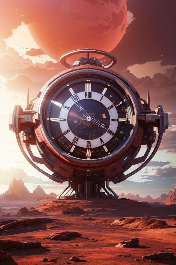 a_huge_futuristic_clock_hovering_in_the_sky_on_0.jpg